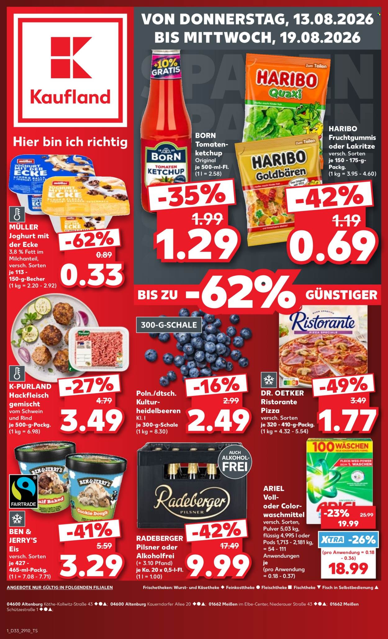 Kaufland Prospekte  - 13.08.2026 - 19.08.2026. Seite 1