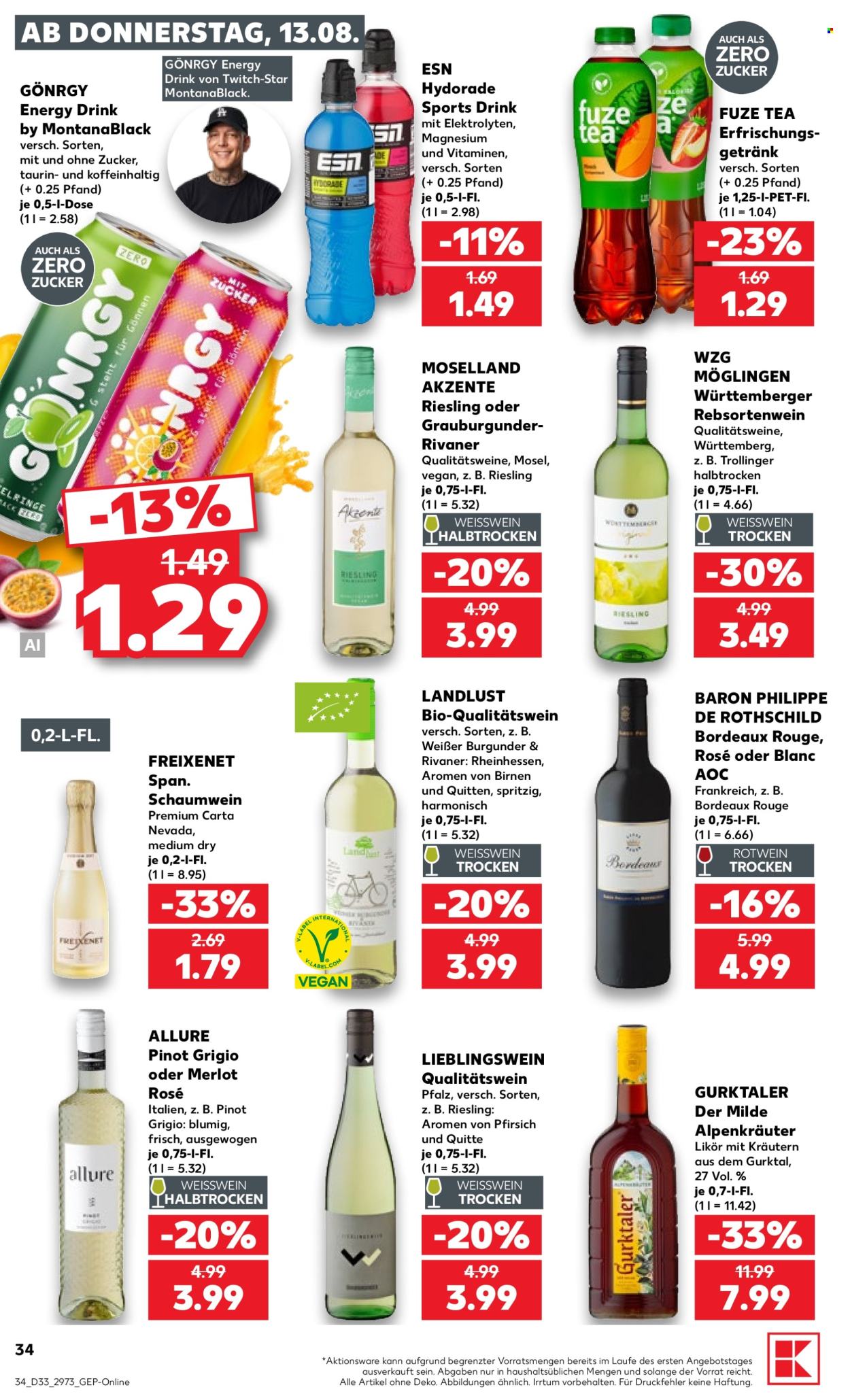 Kaufland Prospekte  - 13.08.2026 - 19.08.2026. Seite 34