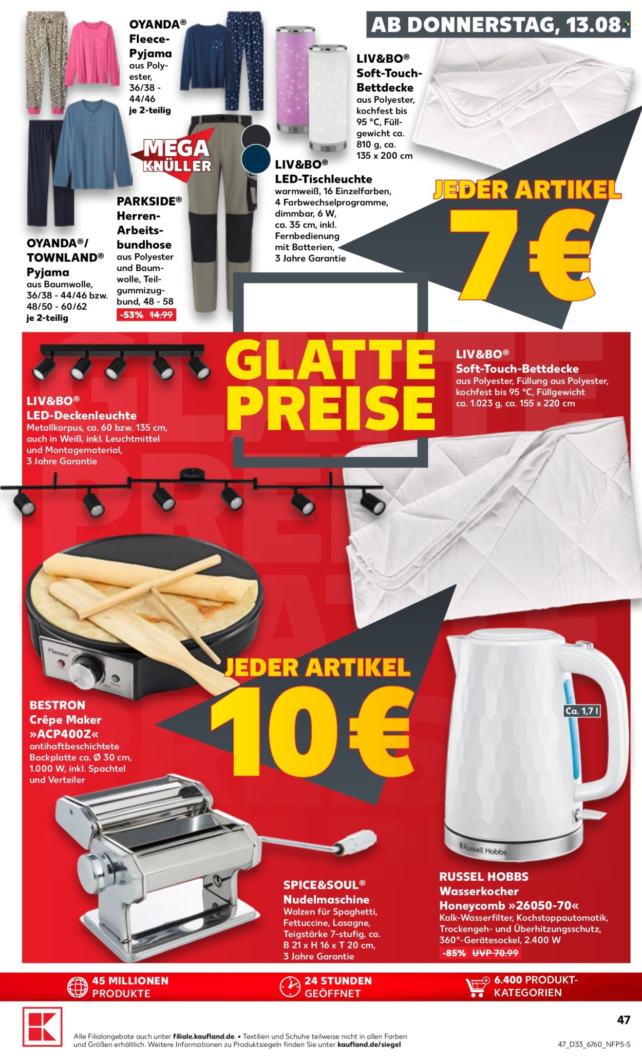 Kaufland Prospekte  - 13.08.2026 - 19.08.2026. Seite 47