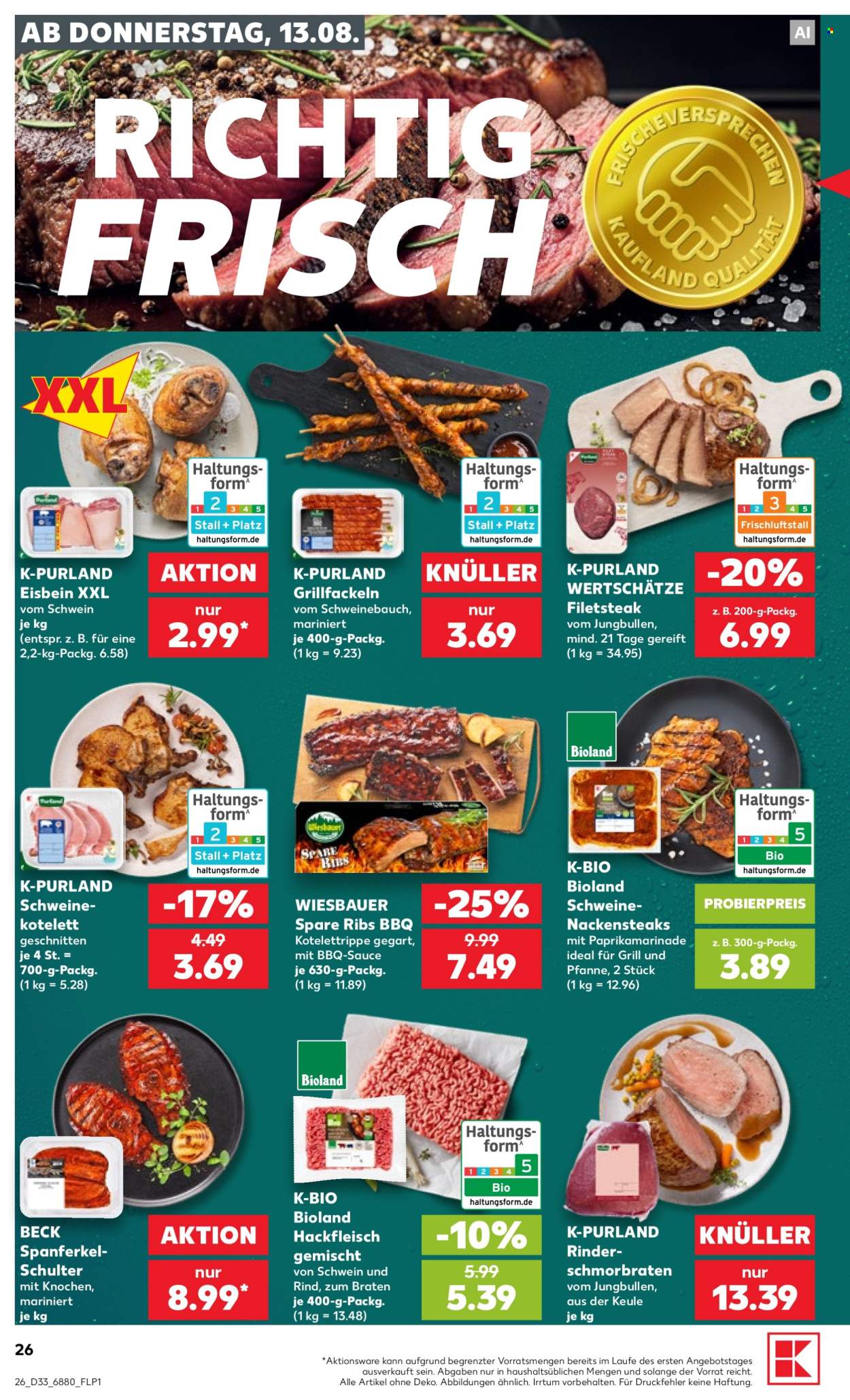 Kaufland Prospekte  - 13.08.2026 - 19.08.2026. Seite 26