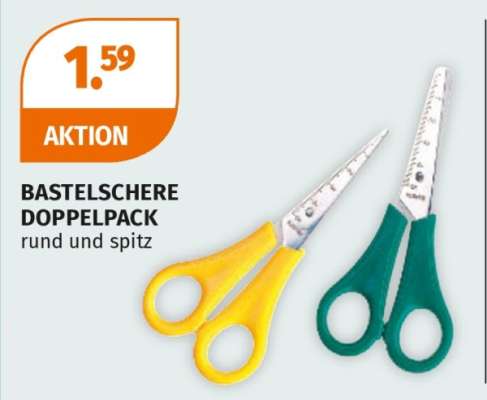 BASTELSCHERE DOPPELPACK