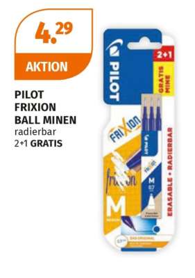 PILOT FRIXION BALL MINEN