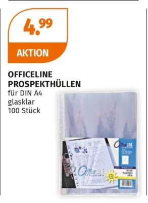 OFFICELINE PROSPEKTHÜLLEN