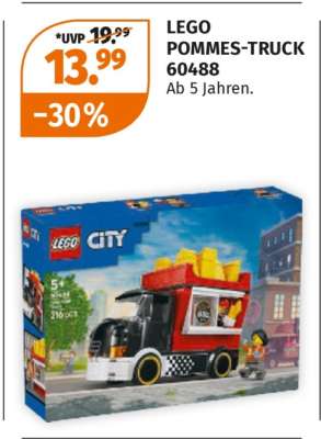 LEGO POMMES-TRUCK 60488