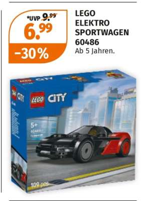 LEGO ELEKTRO SPORTWAGEN 60486