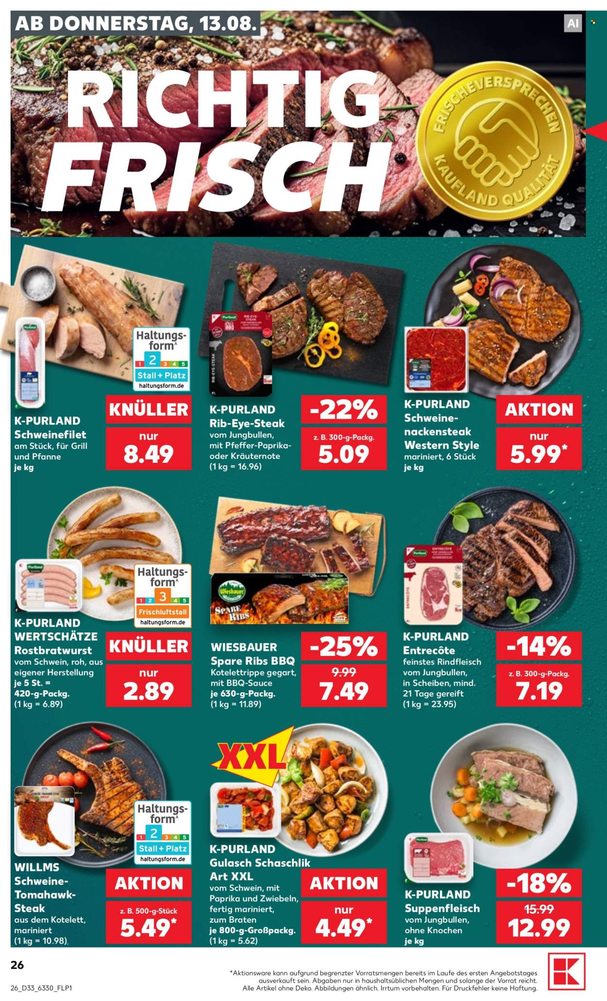 Kaufland Prospekte  - 13.08.2026 - 19.08.2026. Seite 26