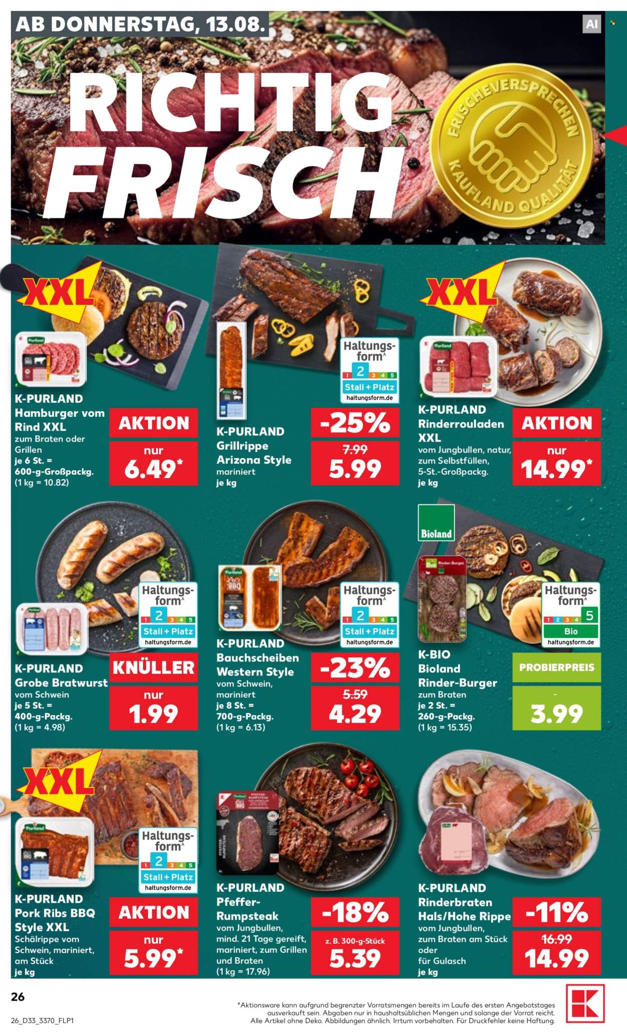 Kaufland Prospekte  - 13.08.2026 - 19.08.2026. Seite 26