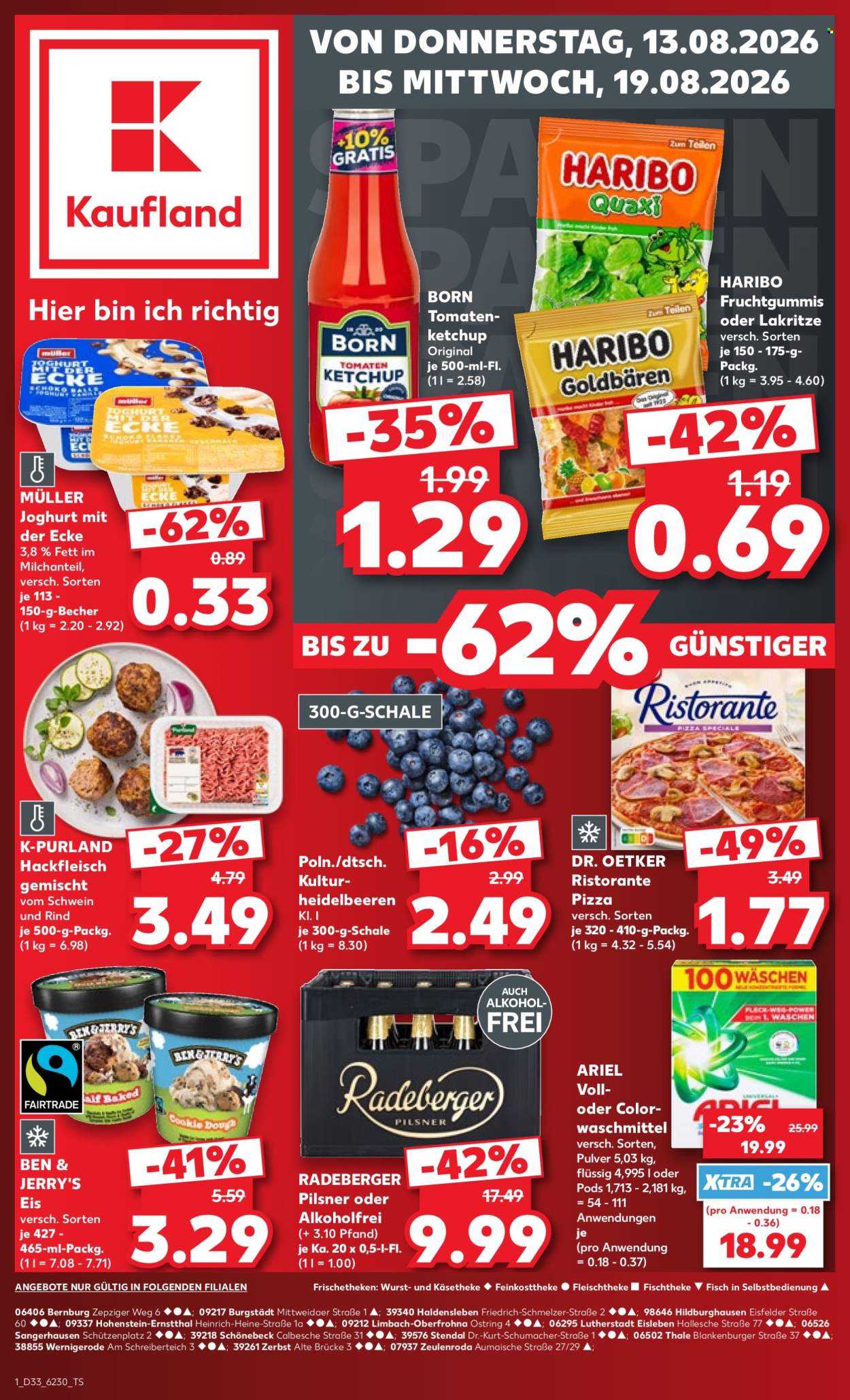 Kaufland Prospekte  - 13.08.2026 - 19.08.2026. Seite 1