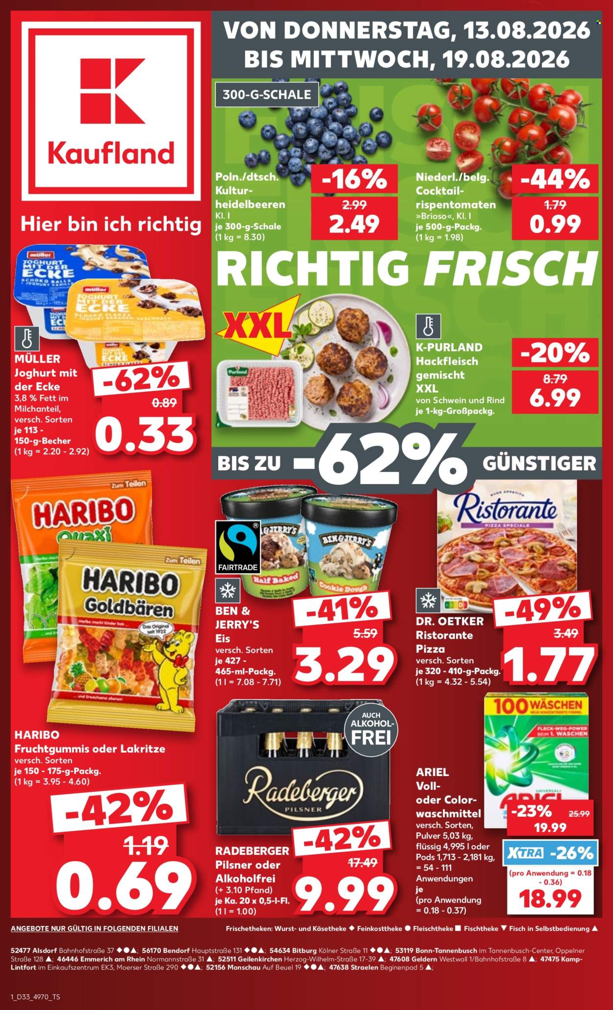 Kaufland Prospekte  - 13.08.2026 - 19.08.2026. Seite 1