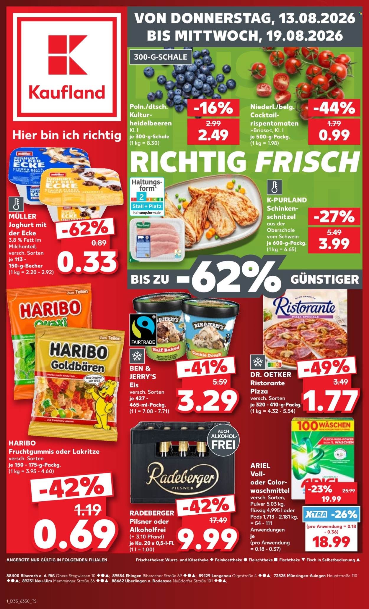 Kaufland Prospekte  - 13.08.2026 - 19.08.2026. Seite 1