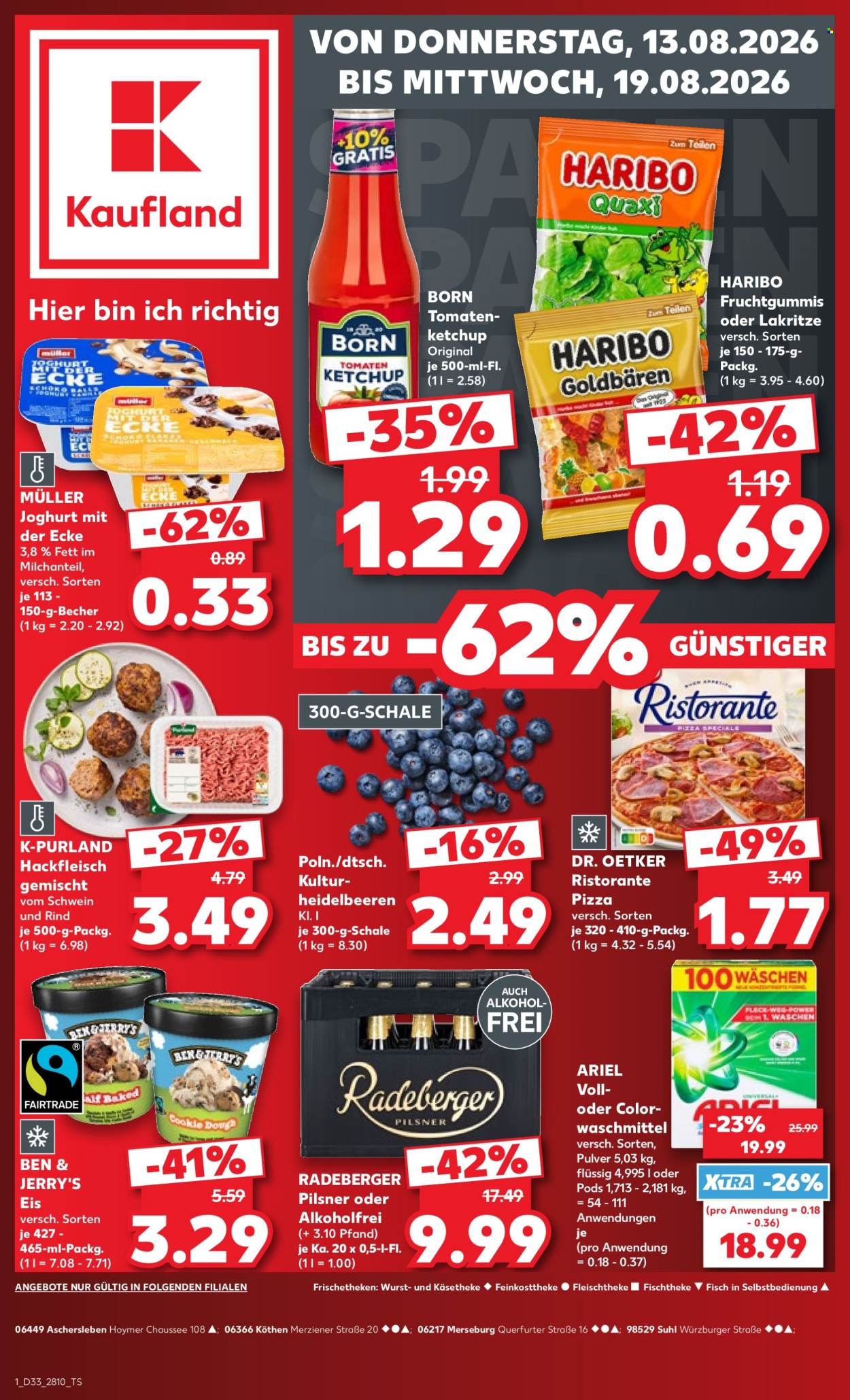 Kaufland Prospekte  - 13.08.2026 - 19.08.2026. Seite 1