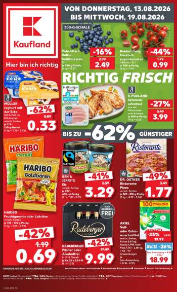 Prospekte Kaufland - 13.08.2026 - 19.08.2026.