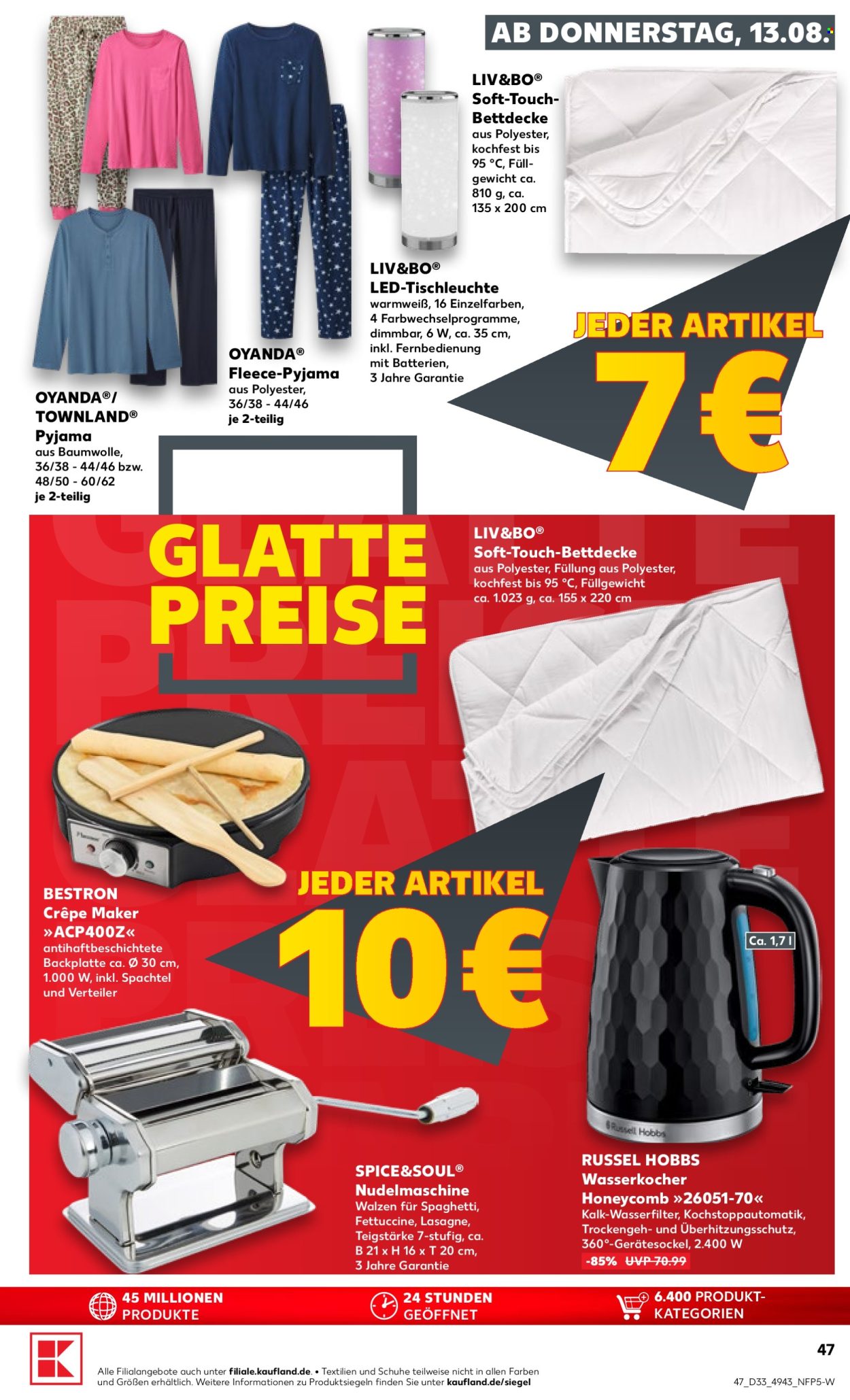 Kaufland Prospekte  - 13.08.2026 - 19.08.2026. Seite 47