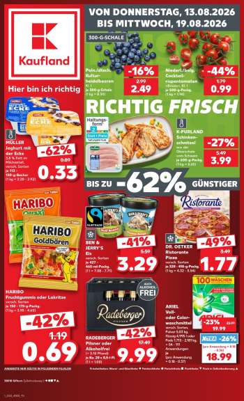 Prospekte Kaufland - 13.08.2026 - 19.08.2026.