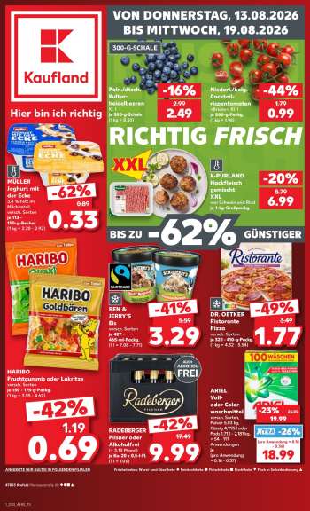 Prospekte Kaufland - 13.08.2026 - 19.08.2026.