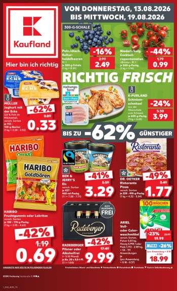 Prospekte Kaufland - 13.08.2026 - 19.08.2026.