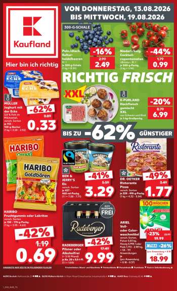 Prospekte Kaufland - 13.08.2026 - 19.08.2026.