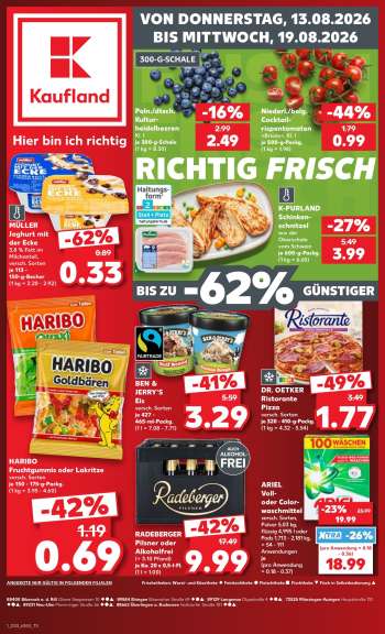 Prospekte Kaufland - 13.08.2026 - 19.08.2026.