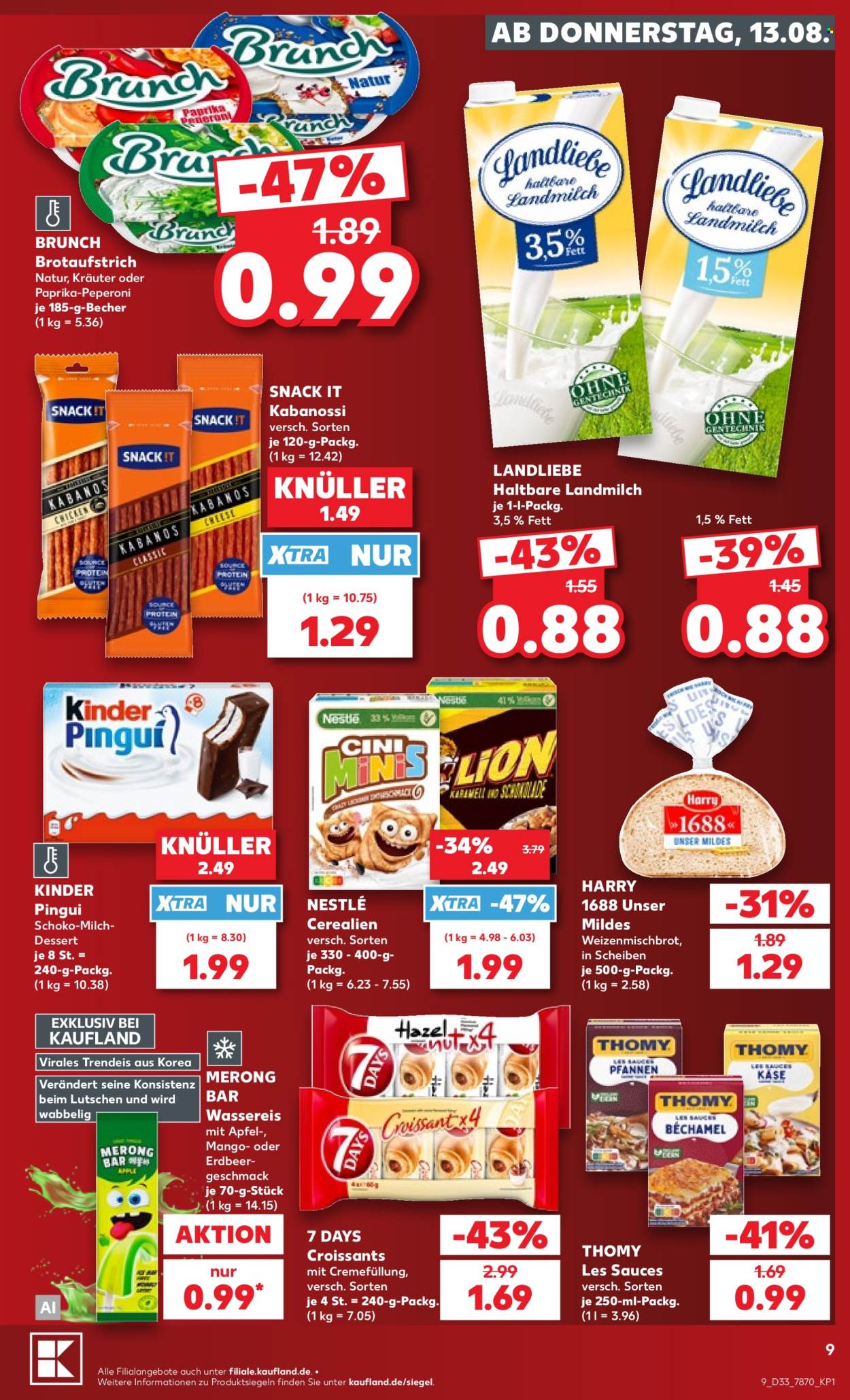 Kaufland Prospekte  - 13.08.2026 - 19.08.2026. Seite 9