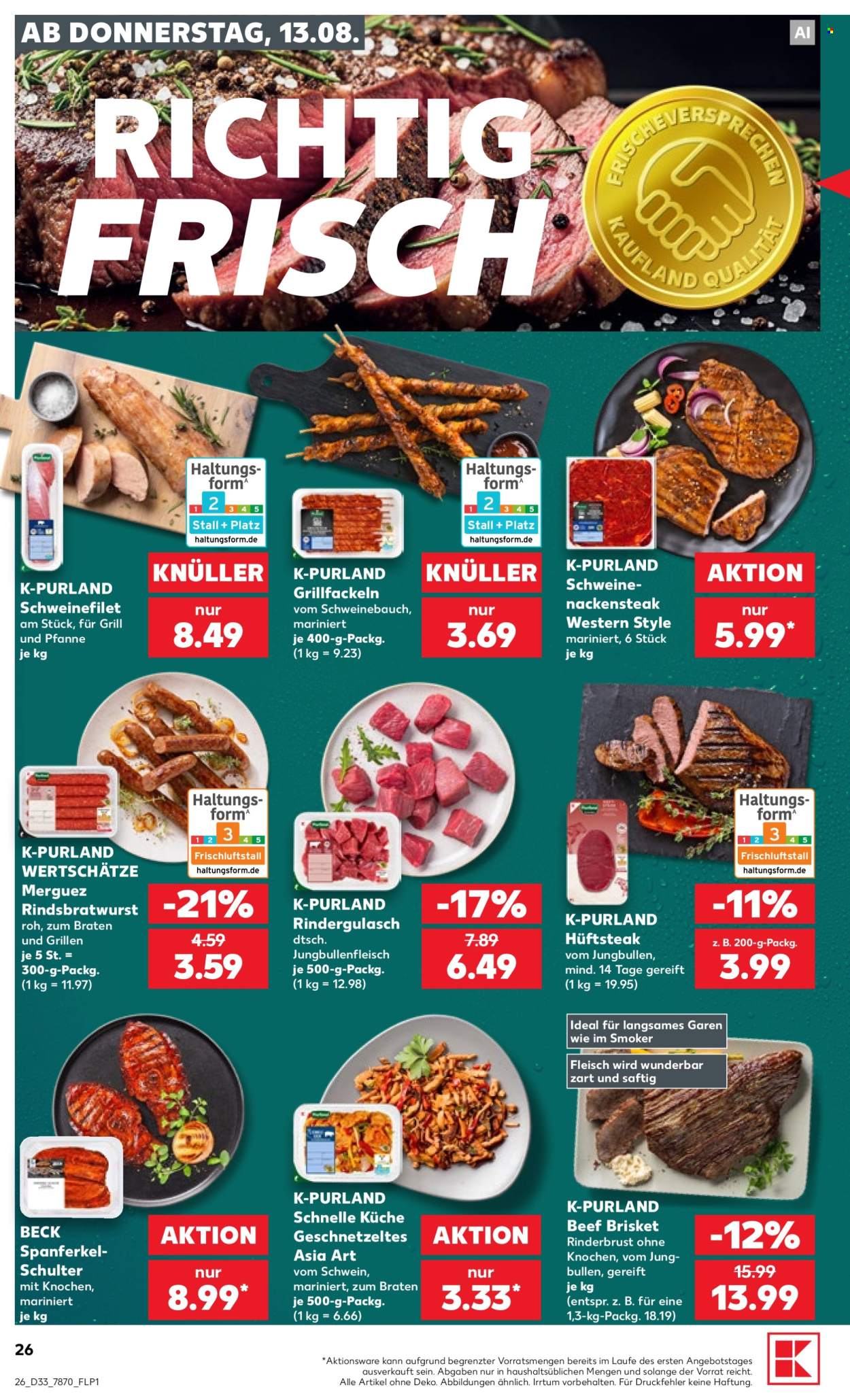 Kaufland Prospekte  - 13.08.2026 - 19.08.2026. Seite 26