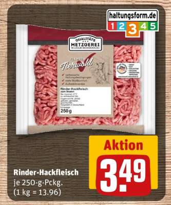 Rinder-Hackfleisch