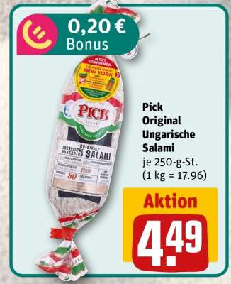 Pick Original Ungarische Salami