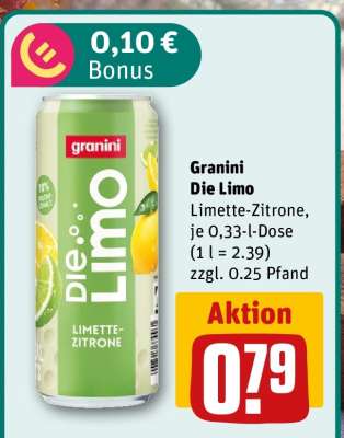 GRANINI Die Limo