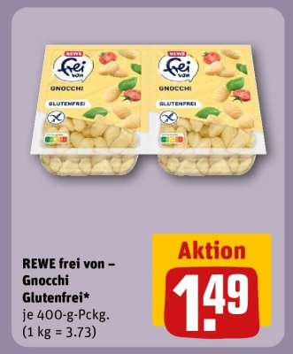 REWE frei von – Gnocchi Glutenfrei