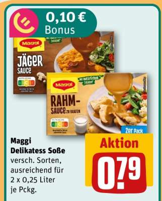 Maggi Delikatess Soße