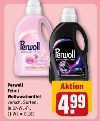 Perwoll Fein-/Wollwaschmittel
