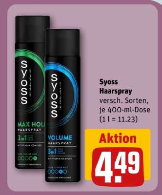SYOSS Haarspray