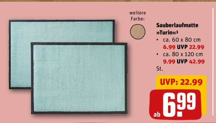 Sauberlaufmatte »Turin«