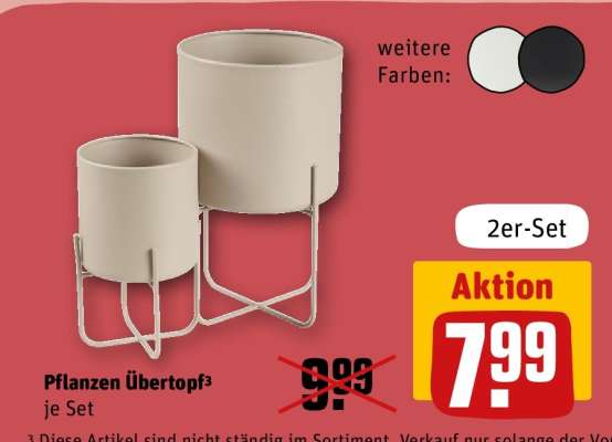 Pflanzen Übertopf³