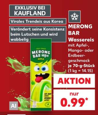 MERONG BAR Wassereis