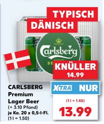 CARLSBERG Premium Lager Beer
