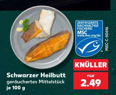 Schwarzer Heilbutt
