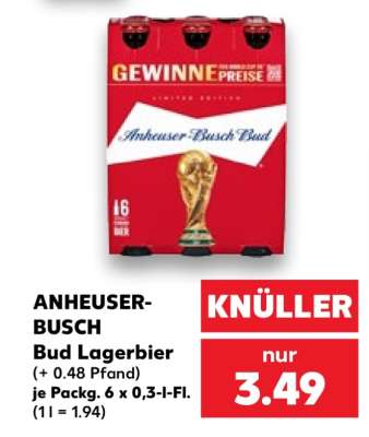 Bud Lagerbier