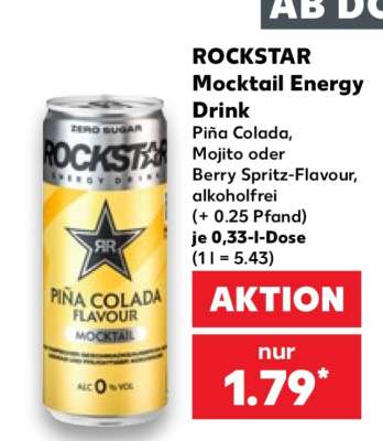 ROCKSTAR Mocktail Energy Drink