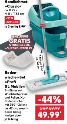 Bodenwischer-Set »Profi XL Mobile«