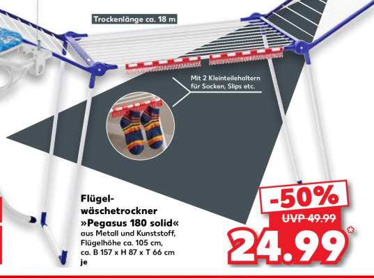 Flügelwäschetrockner »Pegasus 180 solid«