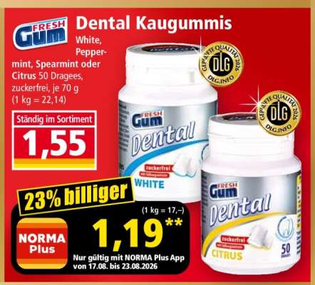 Dental Kaugummis