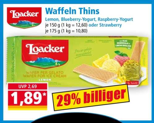 Waffeln Thins