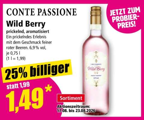 CONTE PASSIONE Wild Berry