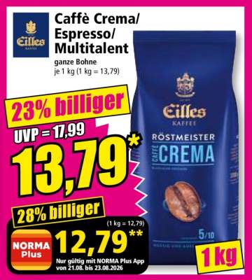 Caffè Crema/Espresso/Multitalent