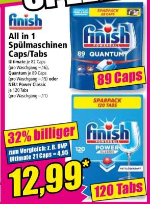 Finish Quantum 89 Caps