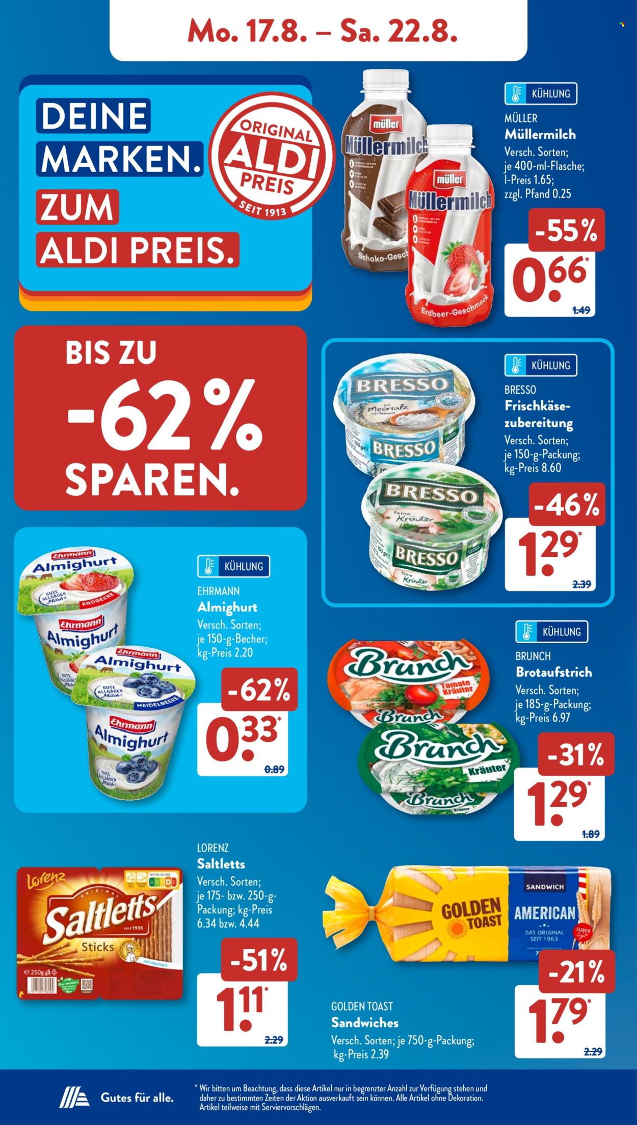 ALDI SÜD Prospekte  - 17.08.2026 - 22.08.2026. Seite 7
