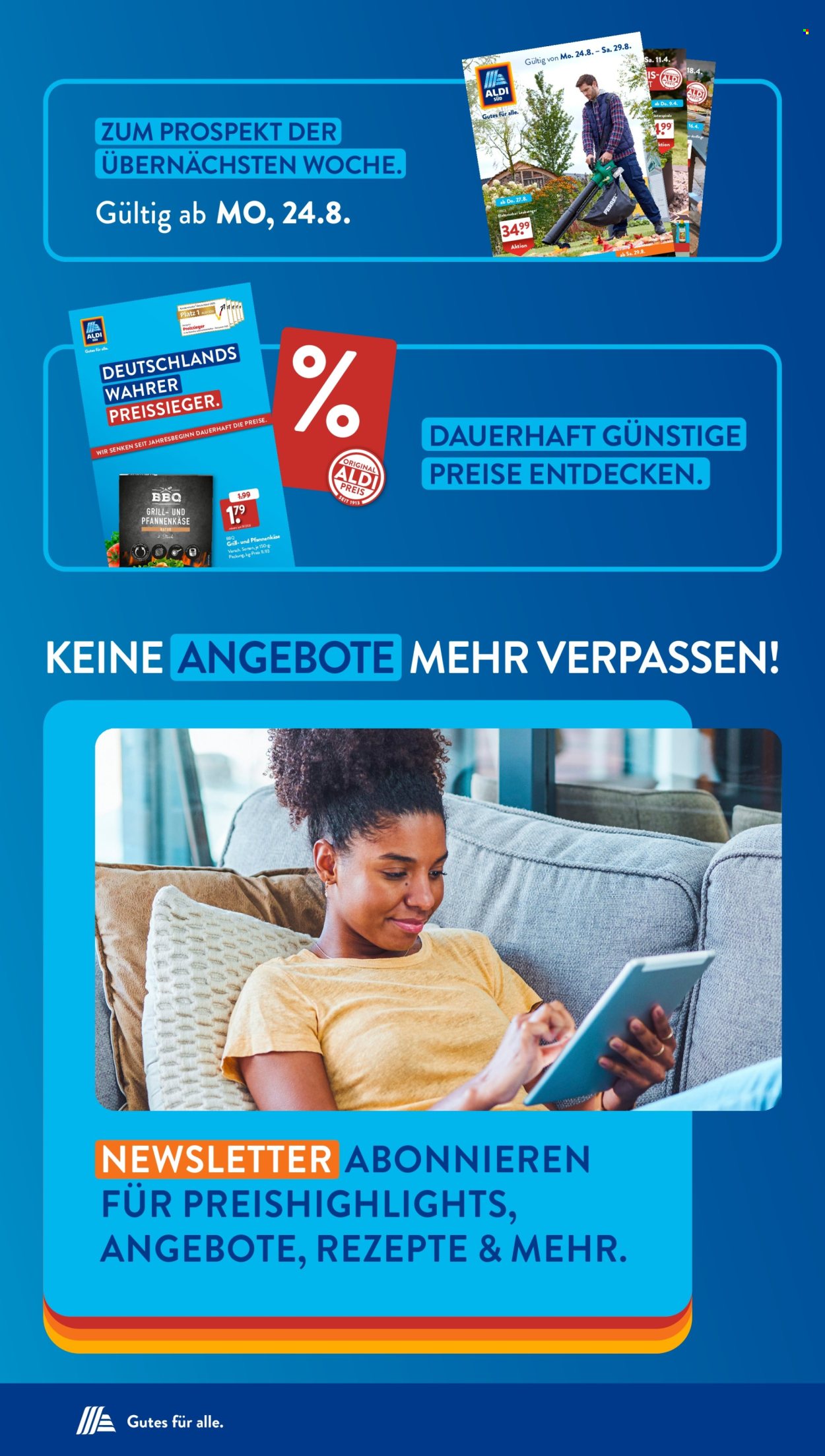 ALDI SÜD Prospekte  - 17.08.2026 - 22.08.2026. Seite 32
