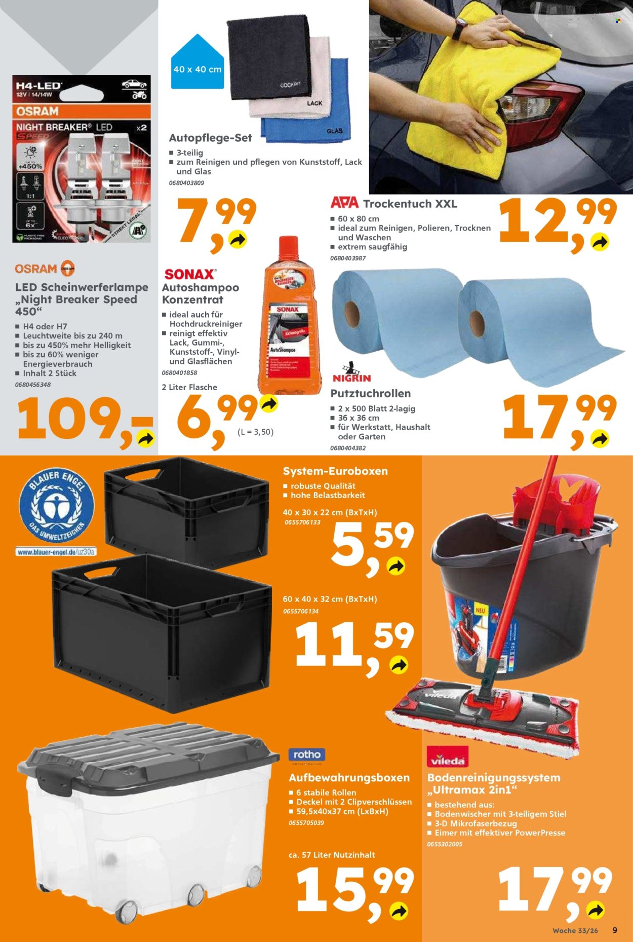 Globus Baumarkt Prospekte  - 10.08.2026 - 15.08.2026. Seite 9