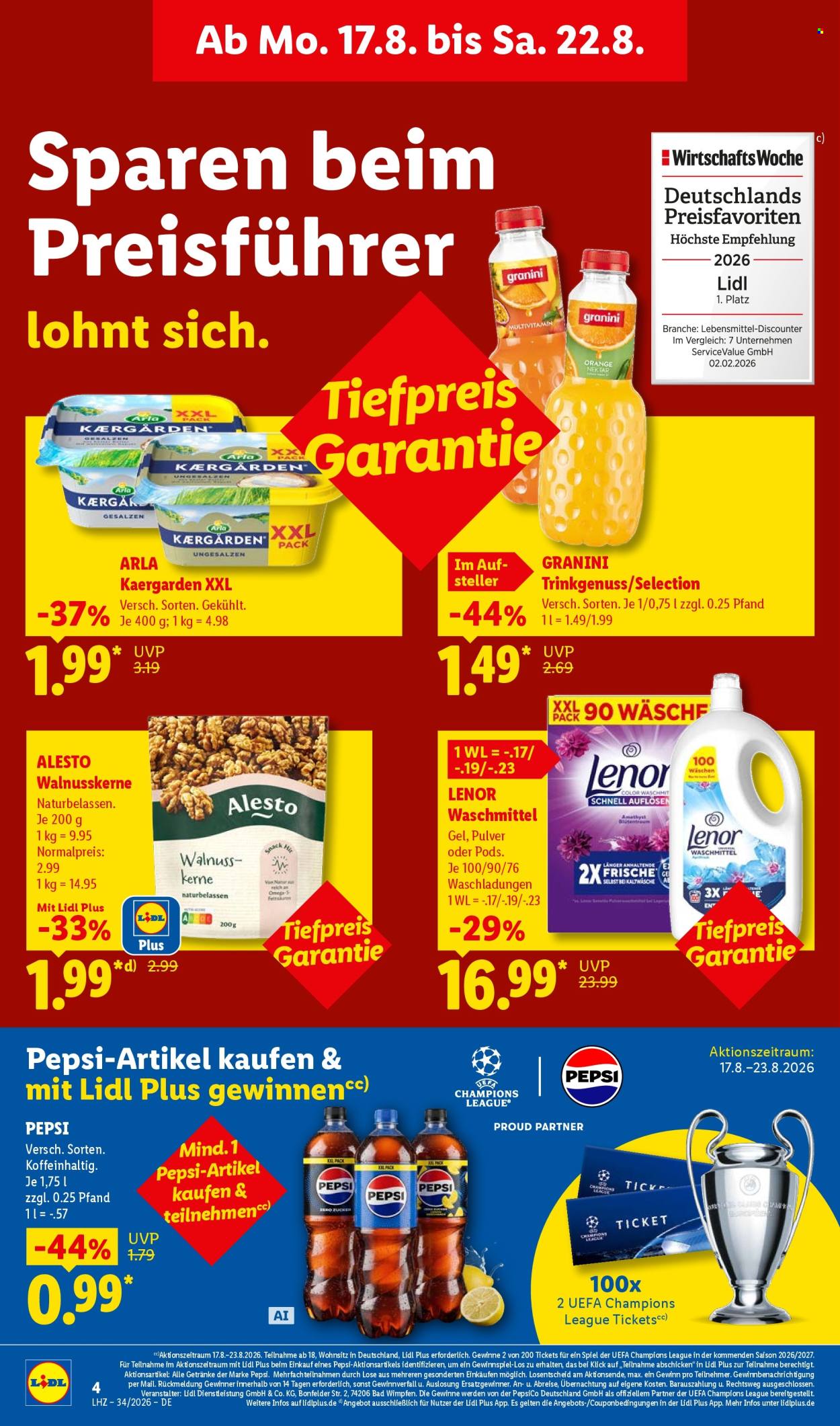 Lidl Prospekte  - 17.08.2026 - 22.08.2026. Seite 12