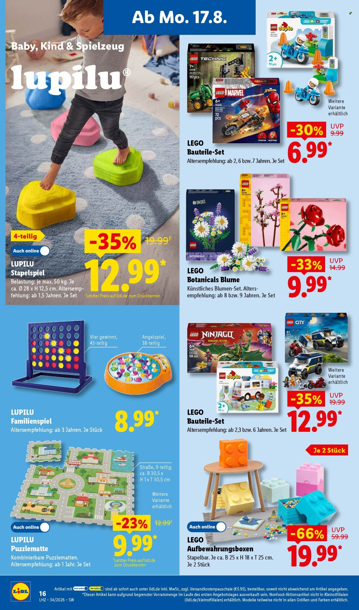 Lidl Prospekte  - 17.08.2026 - 22.08.2026. Seite 34